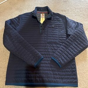 Relwen Windzip popover! SZ Med New with tags! Navy color